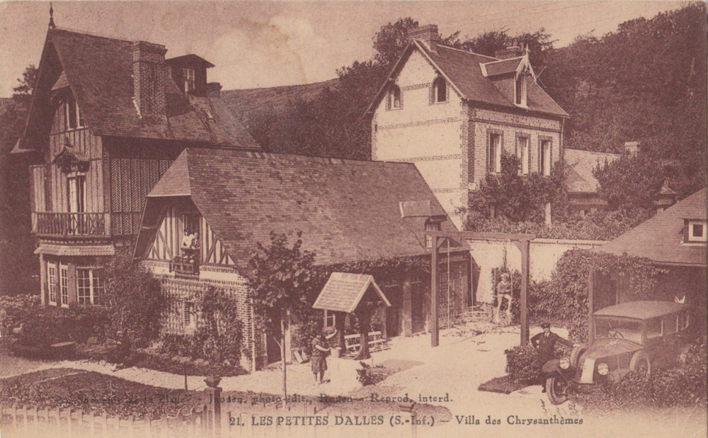 Les Petites-Dalles à travers les cartes postales